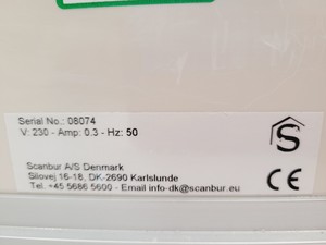 Thumbnail image of Scanbur Scantainer Cabinet Type 50-SCNT-1-110 - Animal Welfare Lab