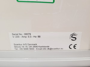 Thumbnail image of Scanbur Scantainer Cabinet Model 50-SCNT-1-110 Lab Animal Welfare 