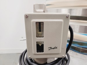 Thumbnail image of TEM Vacuum Chamber Parts 60cm Diameter, 98cm Height on Aluminium Bench