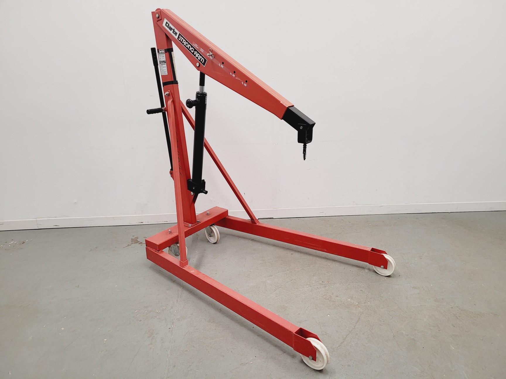 Image of Clarke Strong-Arm Model - HDC100 Engine Hoist 1000Kg Capacity