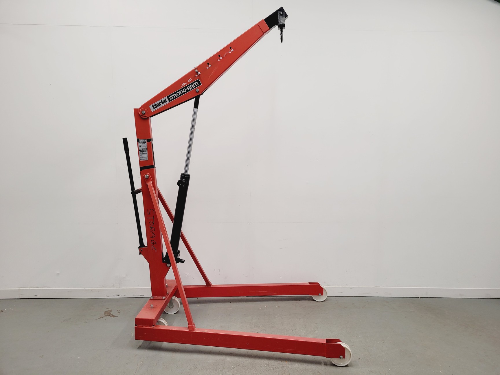 Image of Clarke Strong-Arm Model - HDC100 Engine Hoist 1000Kg Capacity