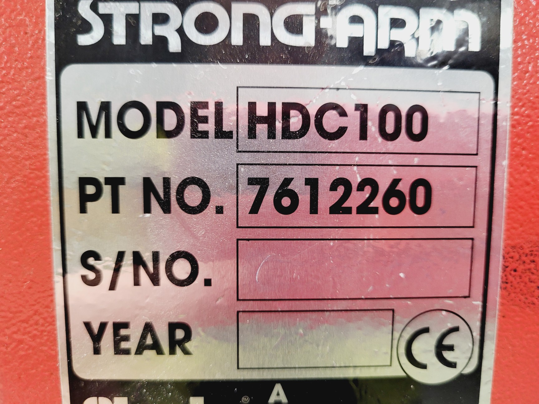 Image of Clarke Strong-Arm Model HDC100 Engine Hoist 1000Kg Capacity Spares/Repair