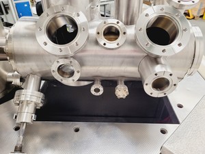 Thumbnail image of SS Vacuum Reaction Chamber with Multiple Ports, Shielded Cabinet & Canopy