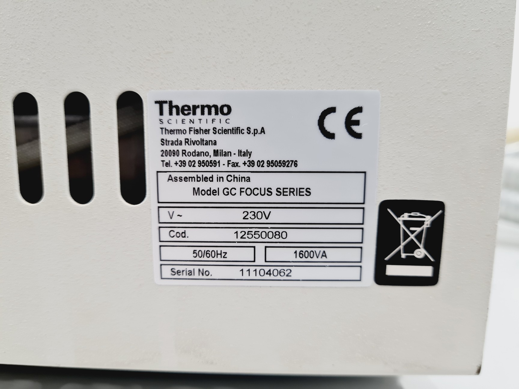 Thermo Scientific Focus GC & ISQ Single Quadrupole MS Gas ...