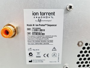 Thumbnail image of Life Technologies Ion Torrent System - Proton Semiconductor Sequencer & Ion Chef