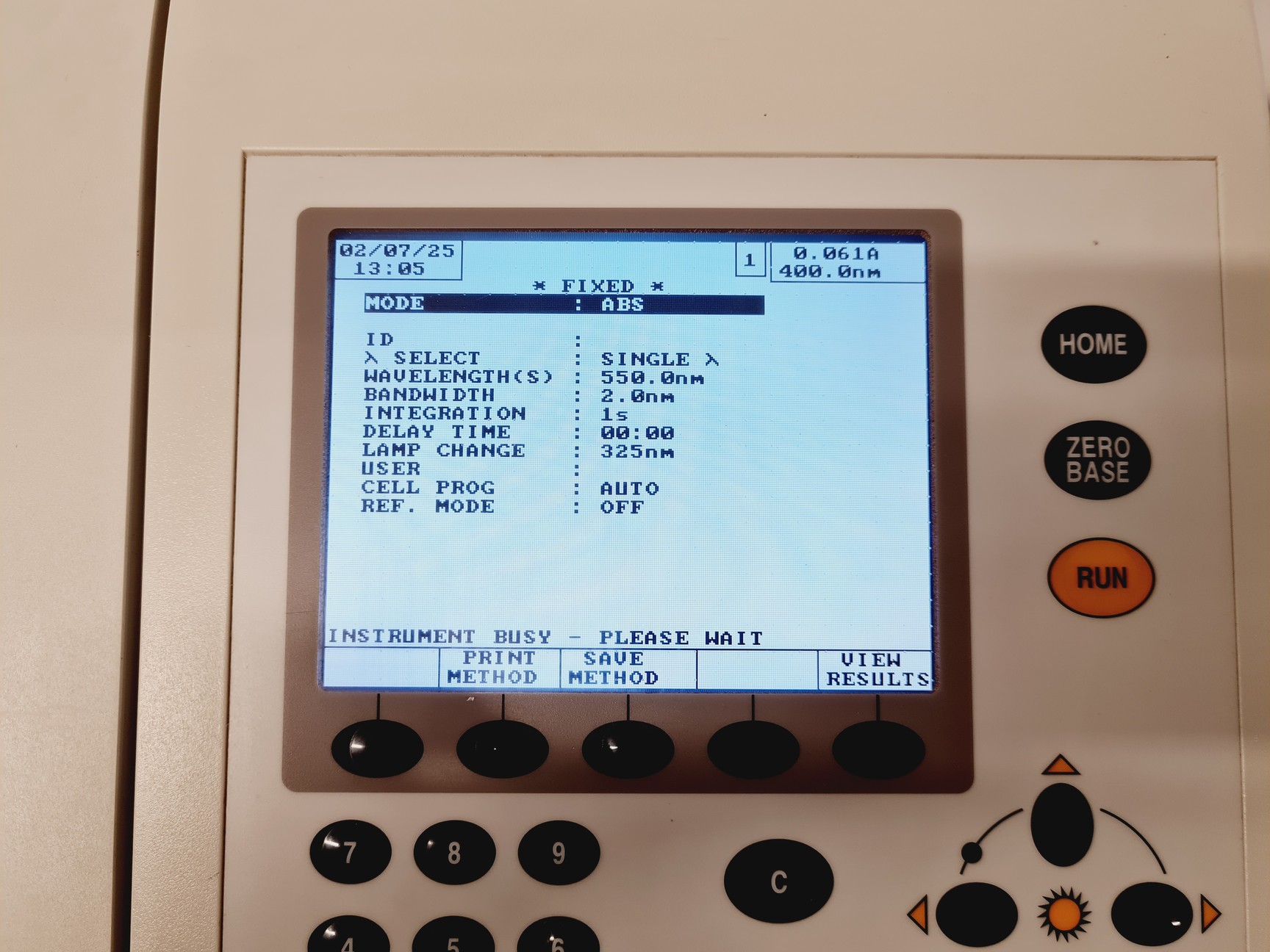 Image of Thermo Helios Alpha UV/VIS Spectrophotometer Lab