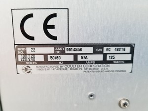 Thumbnail image of Beckman Coulter Z2 Particle Count & Size Analyser Lab