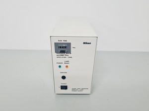 Thumbnail image of Nikon C-SHG1 100W Super High Pressure Mercury Lamp Power Supply with LH-M100C-1