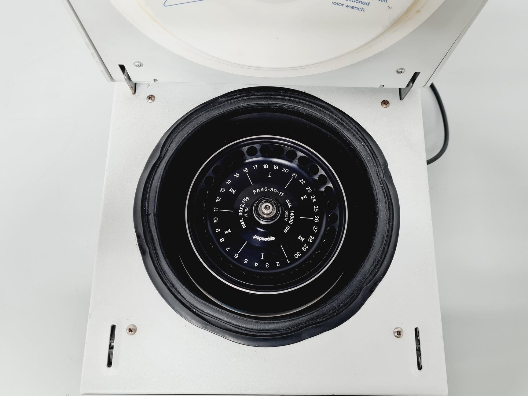 Image of Eppendorf Centrifuge 5417R w/ FA45-30-11 Rotor 14000RPM Lab