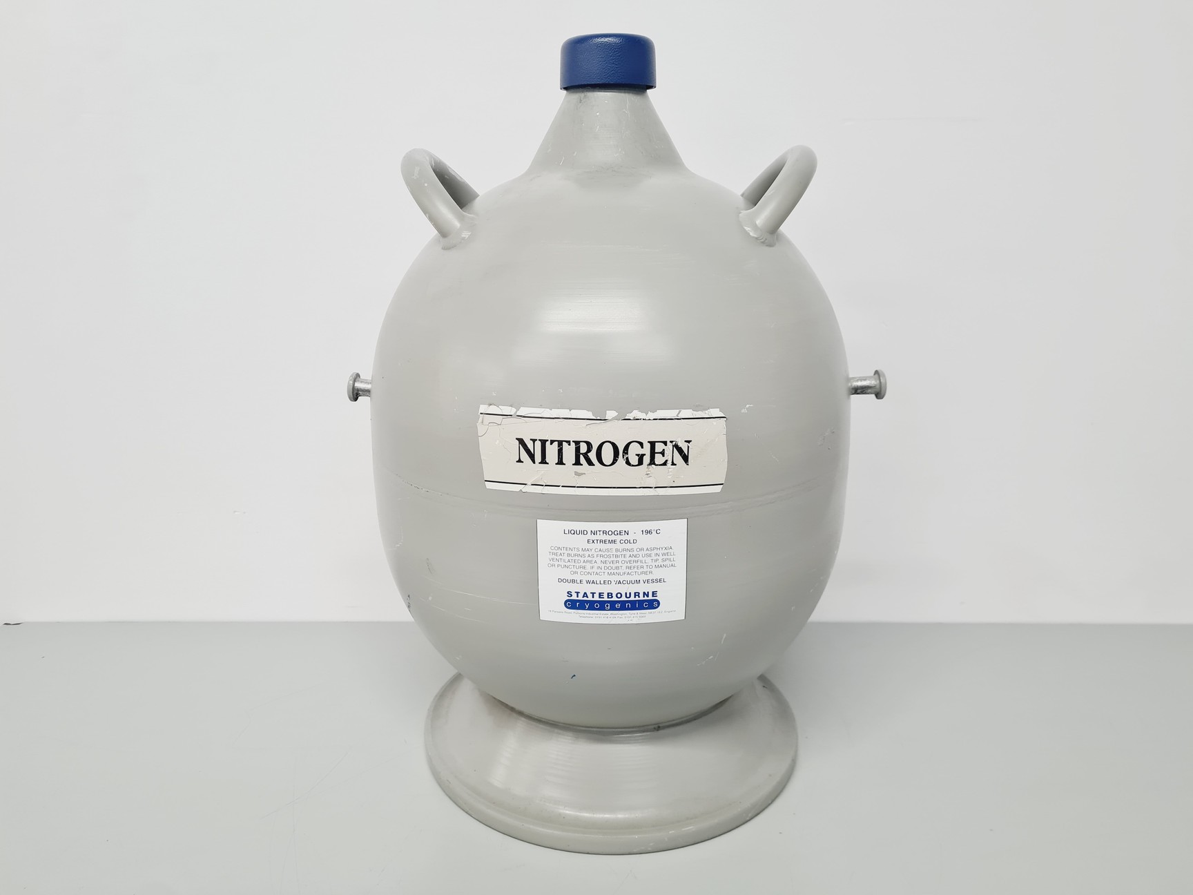 Image of StateBourne Cryolab 25 with Transport Trolley / 25 Litres Lab