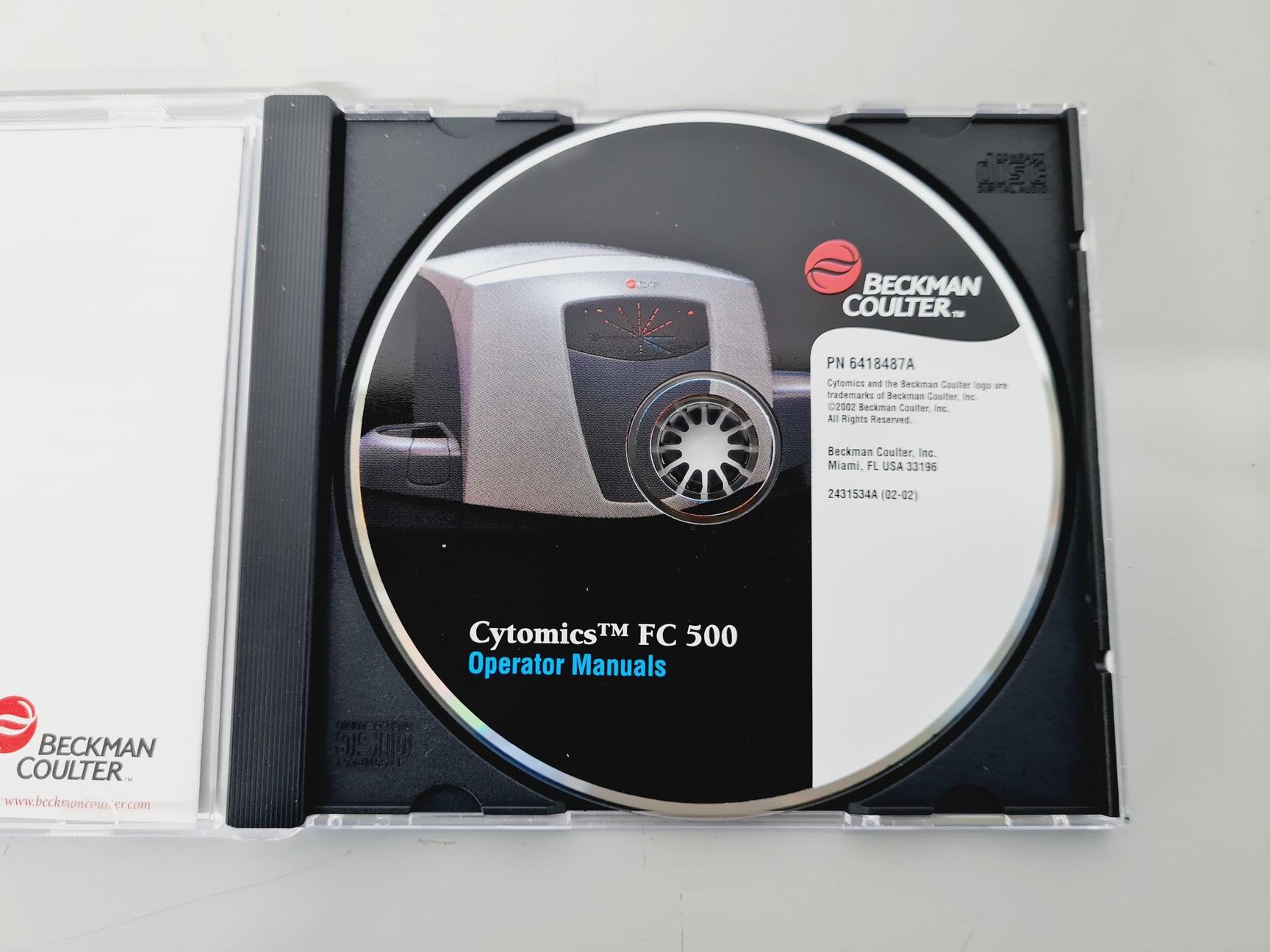 Image of Beckman Coulter Cytomics FC 500 Cytometer w/  1145P Laser - Spares/Repair Lab