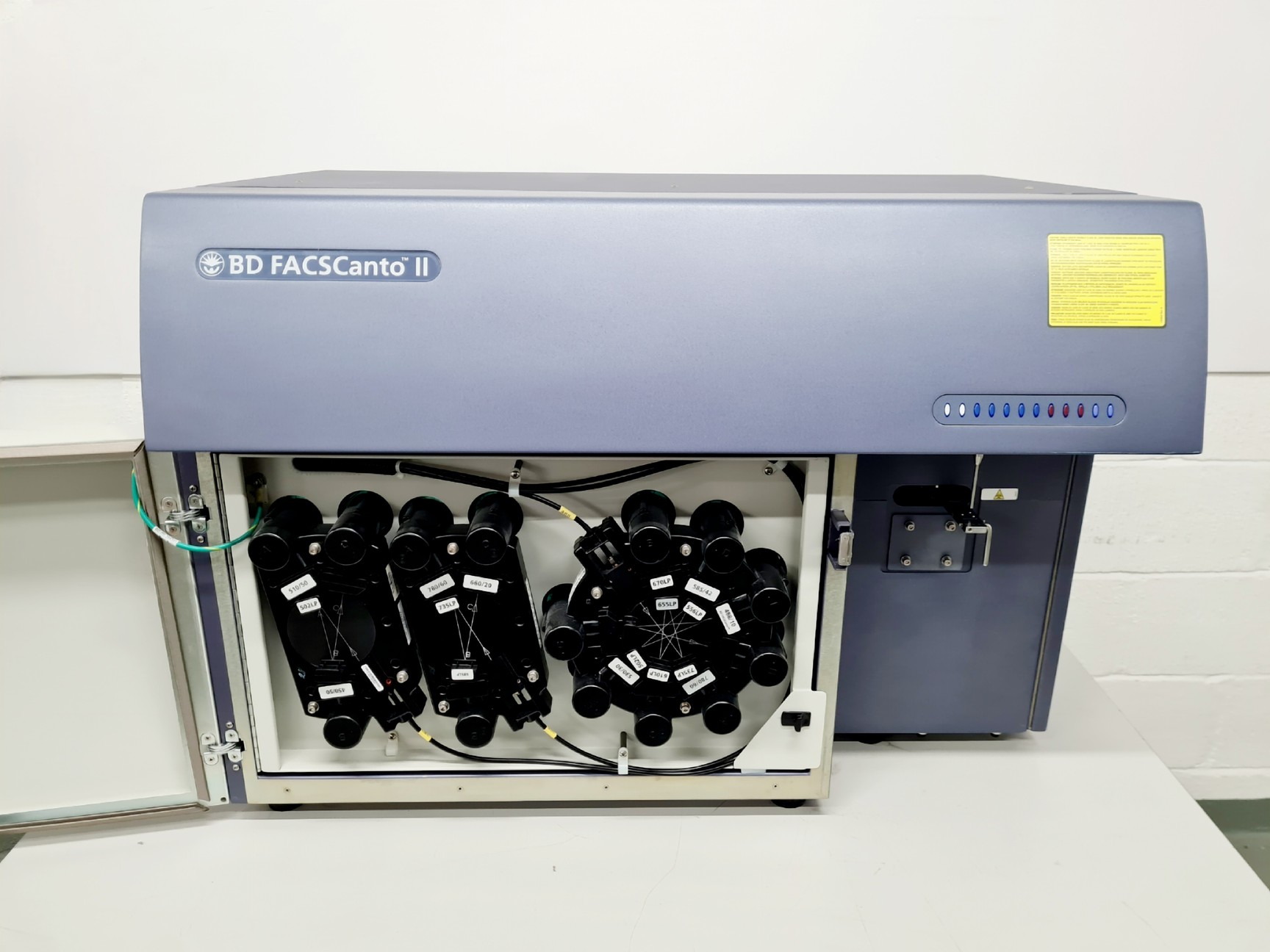Image of BD FACSCanto II Flow Cytometer with Fluidics Cart, PC, Software & Accessories 