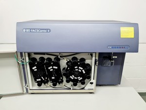 Thumbnail image of BD FACSCanto II Flow Cytometer with Fluidics Cart, PC, Software & Accessories 