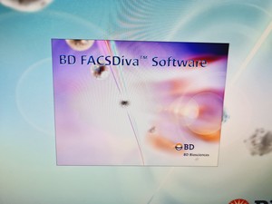 Thumbnail image of BD FACSCanto II Flow Cytometer with Fluidics Cart, PC, Software & Accessories 