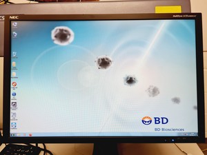 Thumbnail image of BD FACSCanto II Flow Cytometer with Fluidics Cart, PC, Software & Accessories 