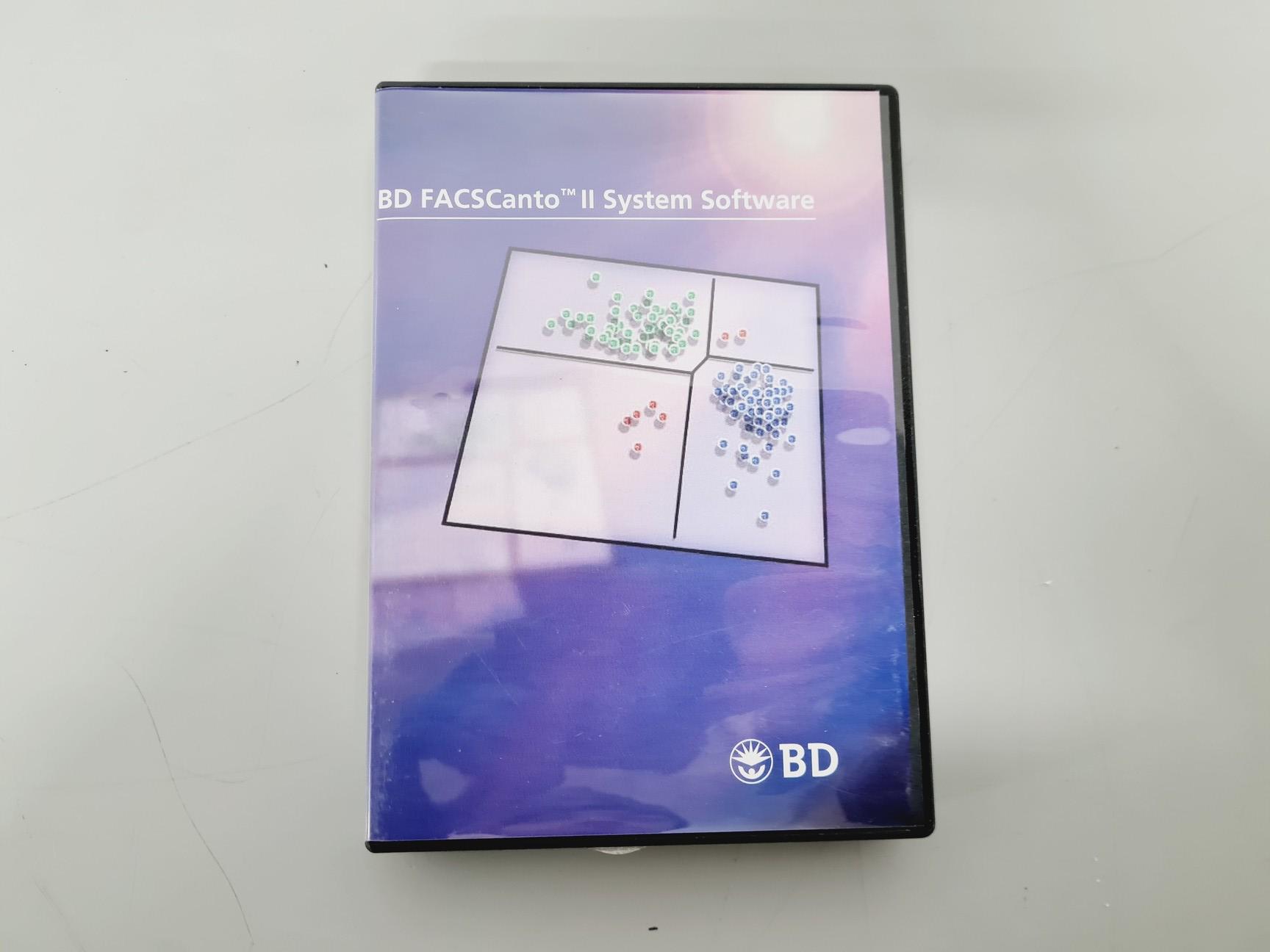 Image of BD FACSCanto II Flow Cytometer with Fluidics Cart, PC, Software & Accessories 