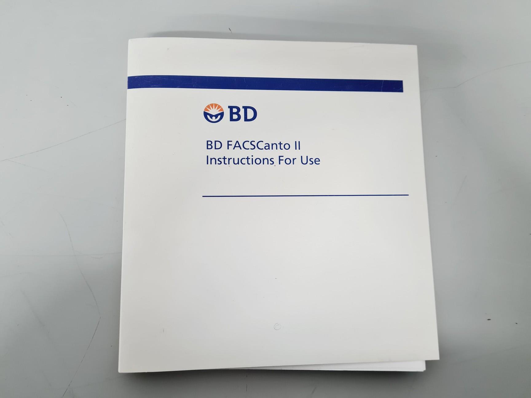 Image of BD FACSCanto II Flow Cytometer with Fluidics Cart, PC, Software & Accessories 