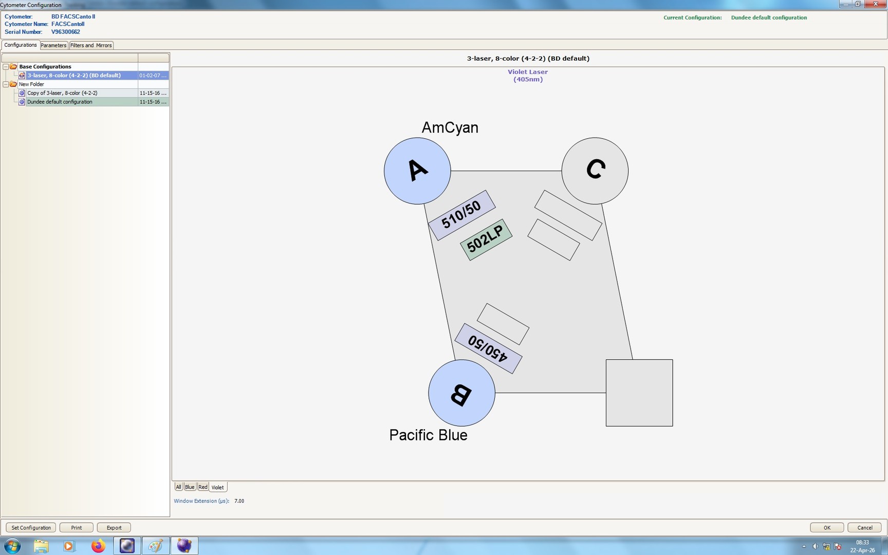 Image of BD FACSCanto II Flow Cytometer with Fluidics Cart, PC, Software & Accessories 