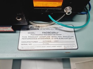 Thumbnail image of Beckton Dickson BD FACSCalibur Flow Cytometer w/ BD Transformer Lab