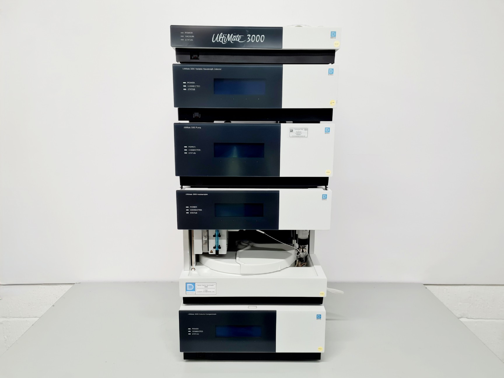 Image of Dionex UltiMate 3000 HPLC System VWD, Pump, Autosampler, Column Compartment Lab