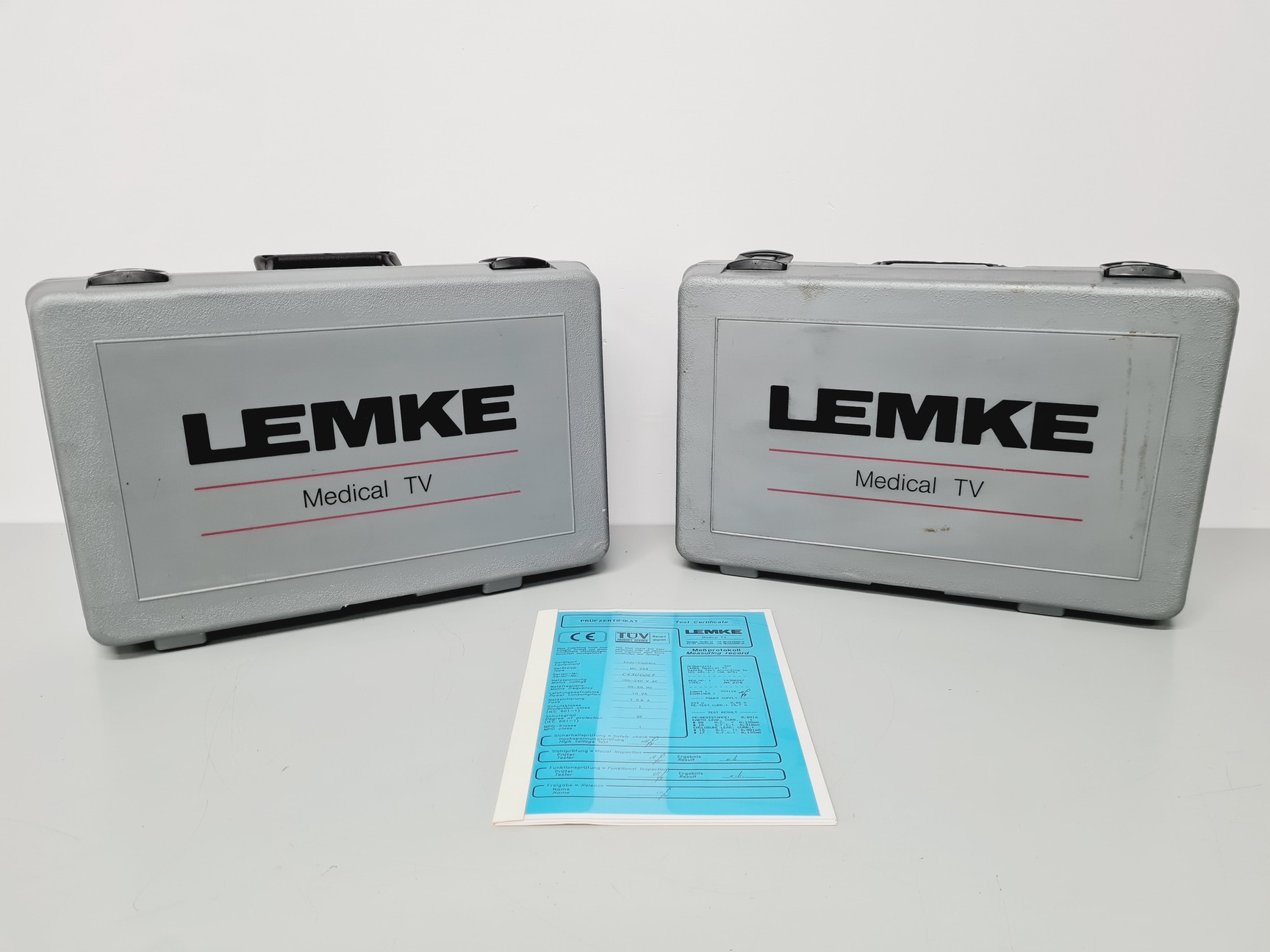 Image of Lemke Medical TV endoscopy camera system with Endolight and Camera Lab