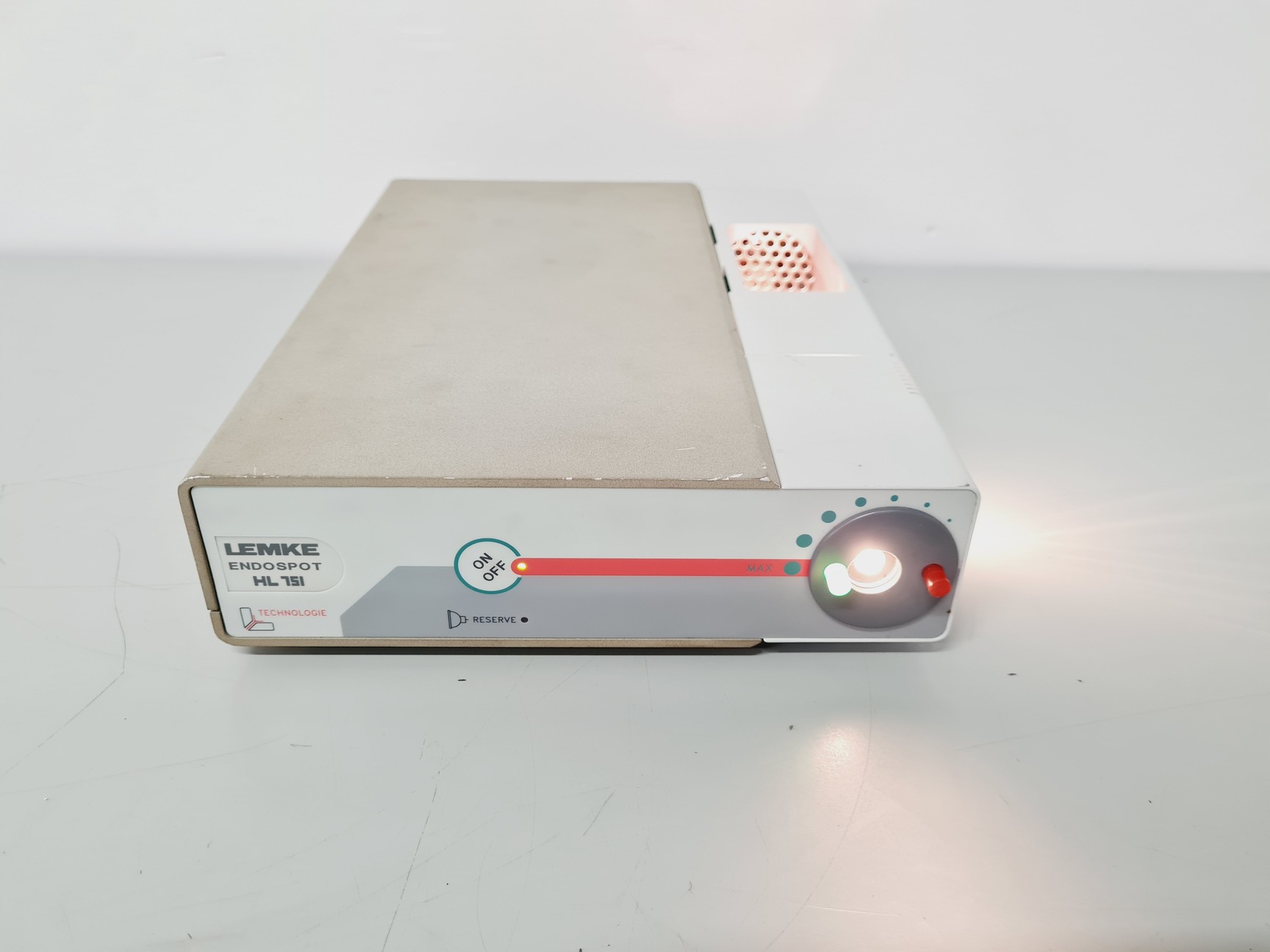 Image of Lemke Medical TV endoscopy camera system with Endolight and Camera Lab