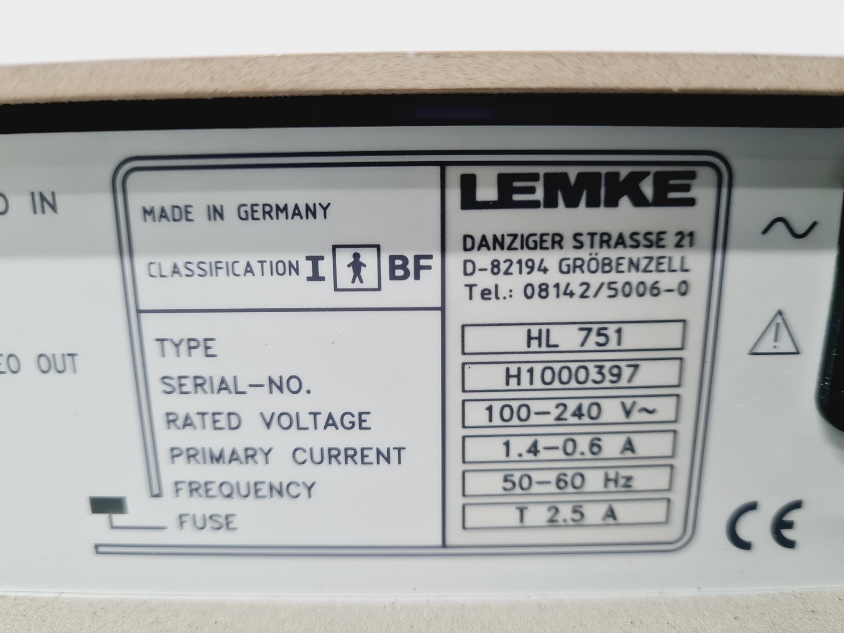 Image of Lemke Medical TV endoscopy camera system with Endolight and Camera Lab