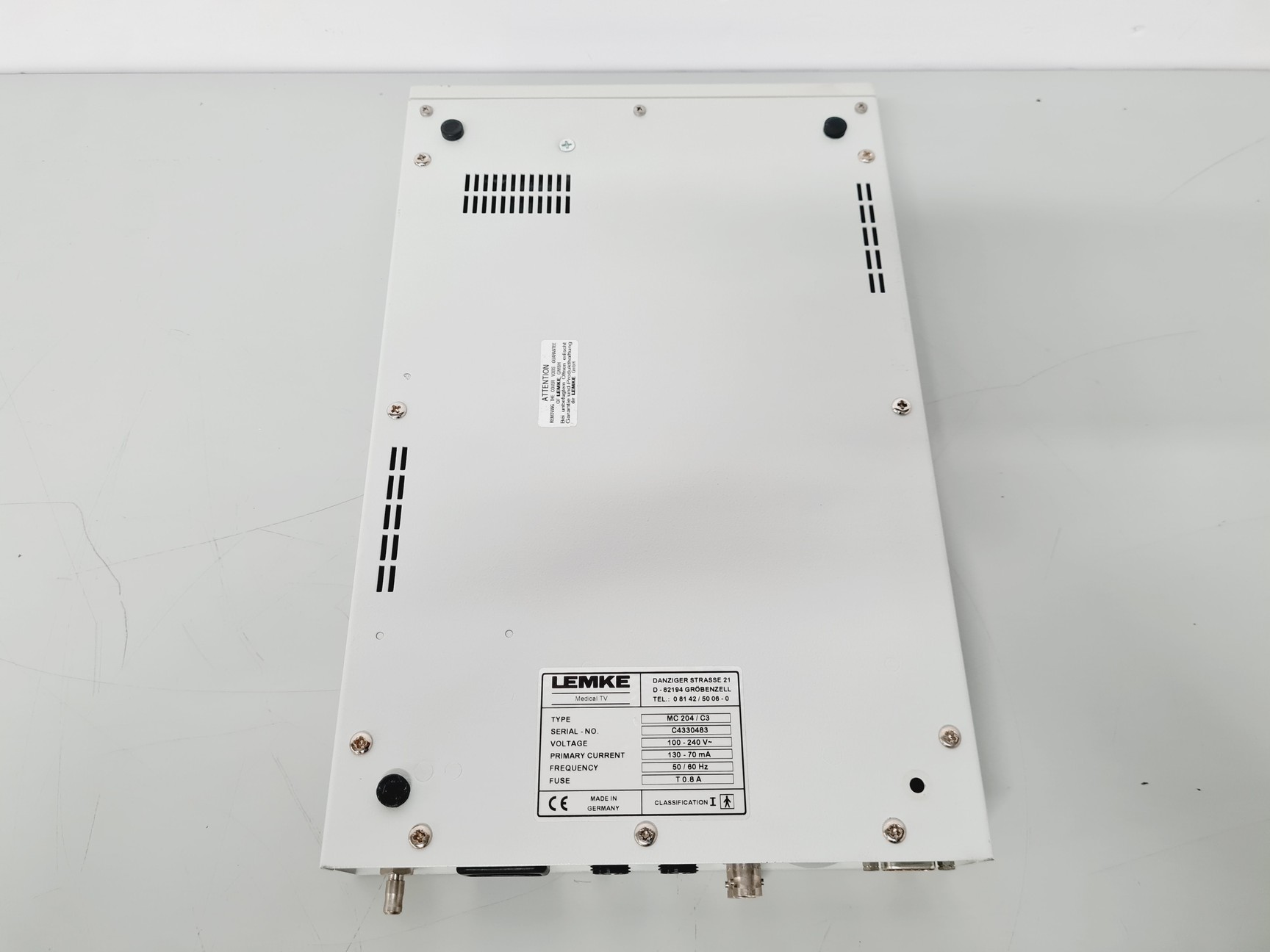 Image of Lemke Medical TV endoscopy camera system with Endolight and Camera Lab