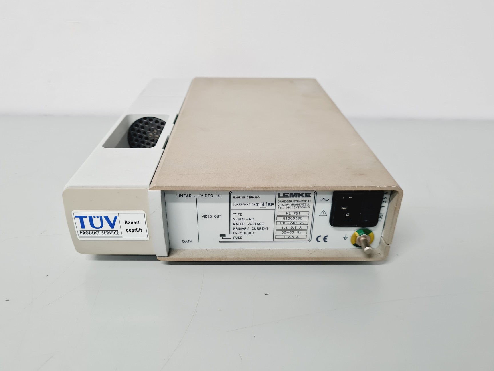 Image of Lemke Medical TV endoscopy camera system with Endolight and 2 x Cameras