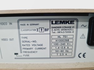 Thumbnail image of Lemke Medical TV endoscopy camera system with Endolight and 2 x Cameras