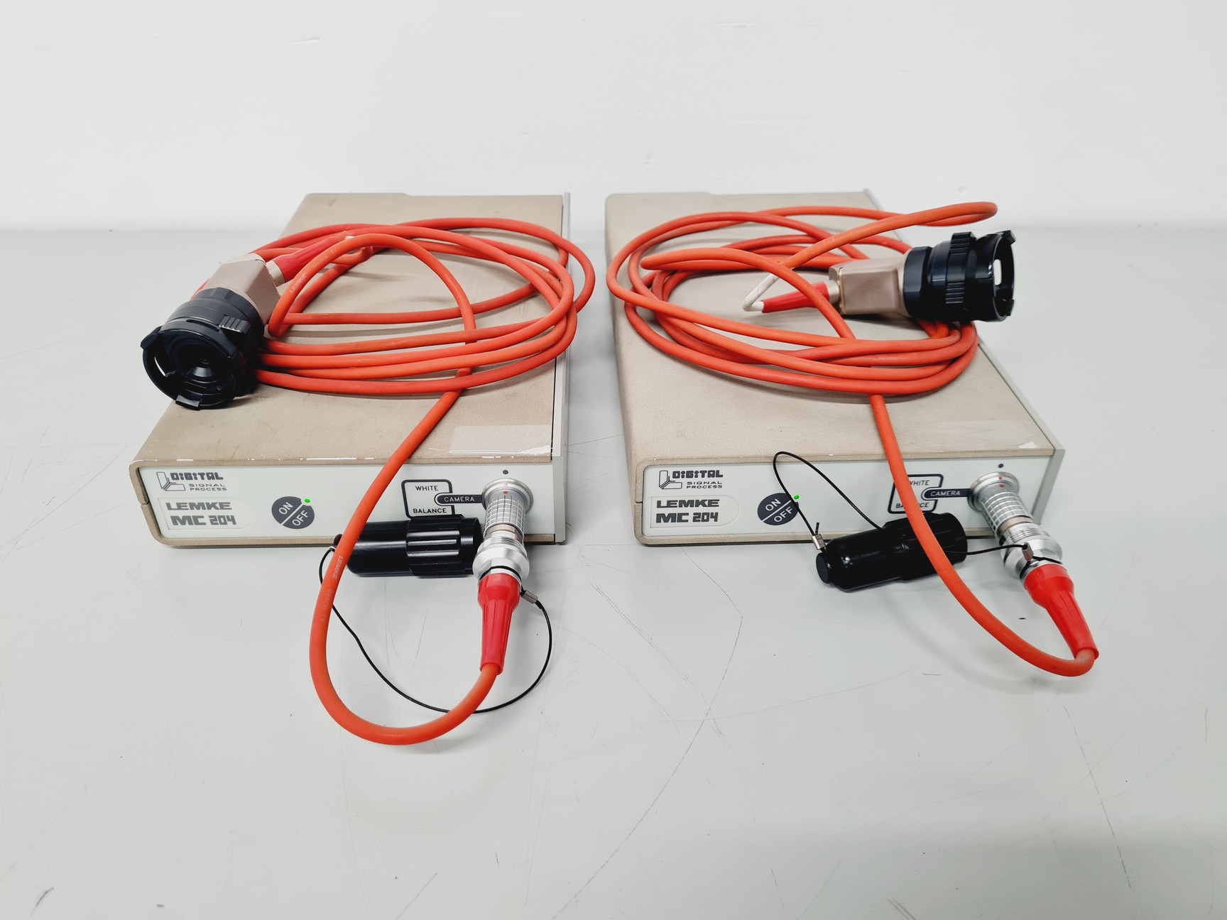 Image of Lemke Medical TV endoscopy camera system with Endolight and 2 x Cameras 