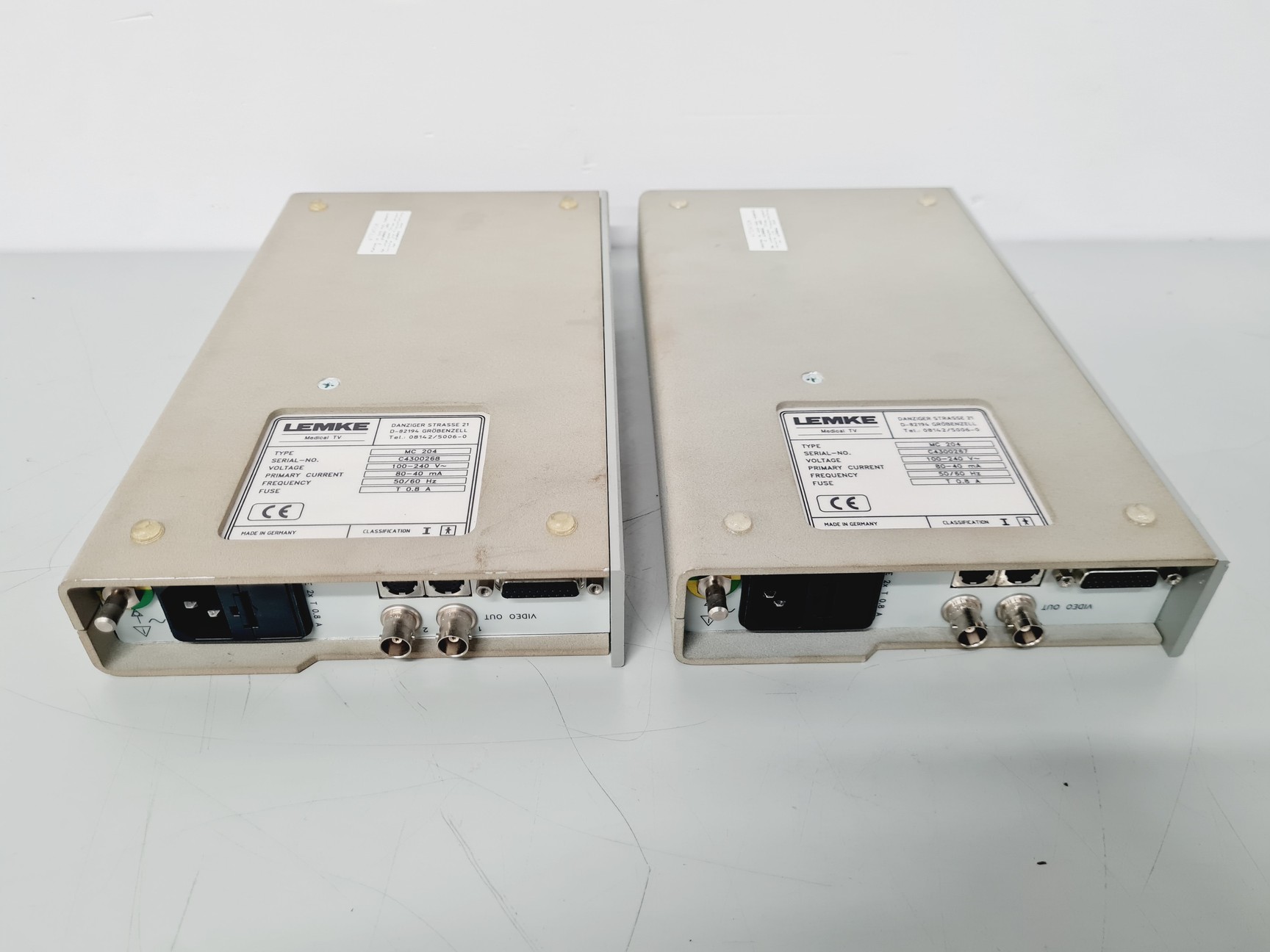 Image of Lemke Medical TV endoscopy camera system with Endolight and 2 x Cameras