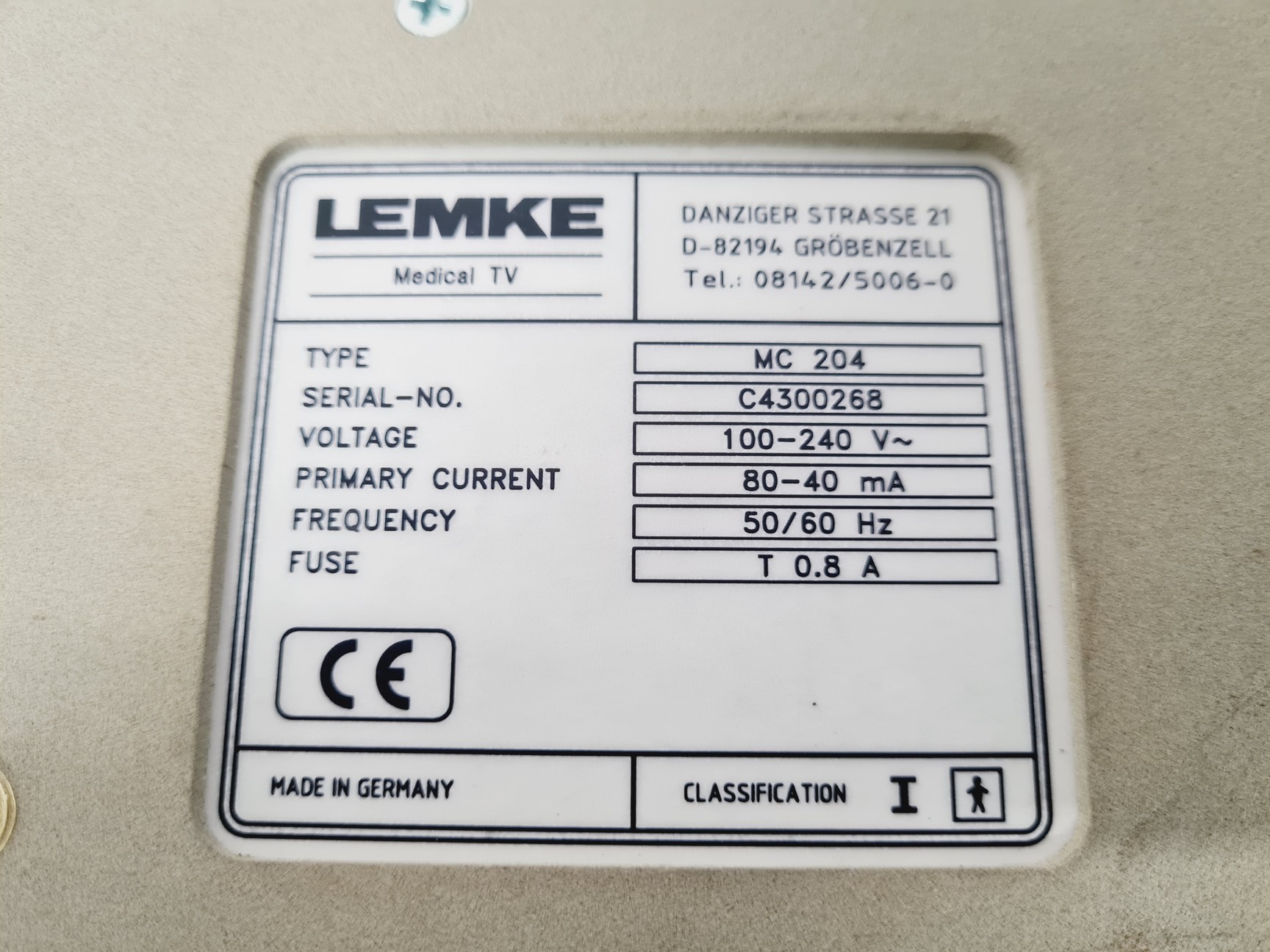 Image of Lemke Medical TV endoscopy camera system with Endolight and 2 x Cameras
