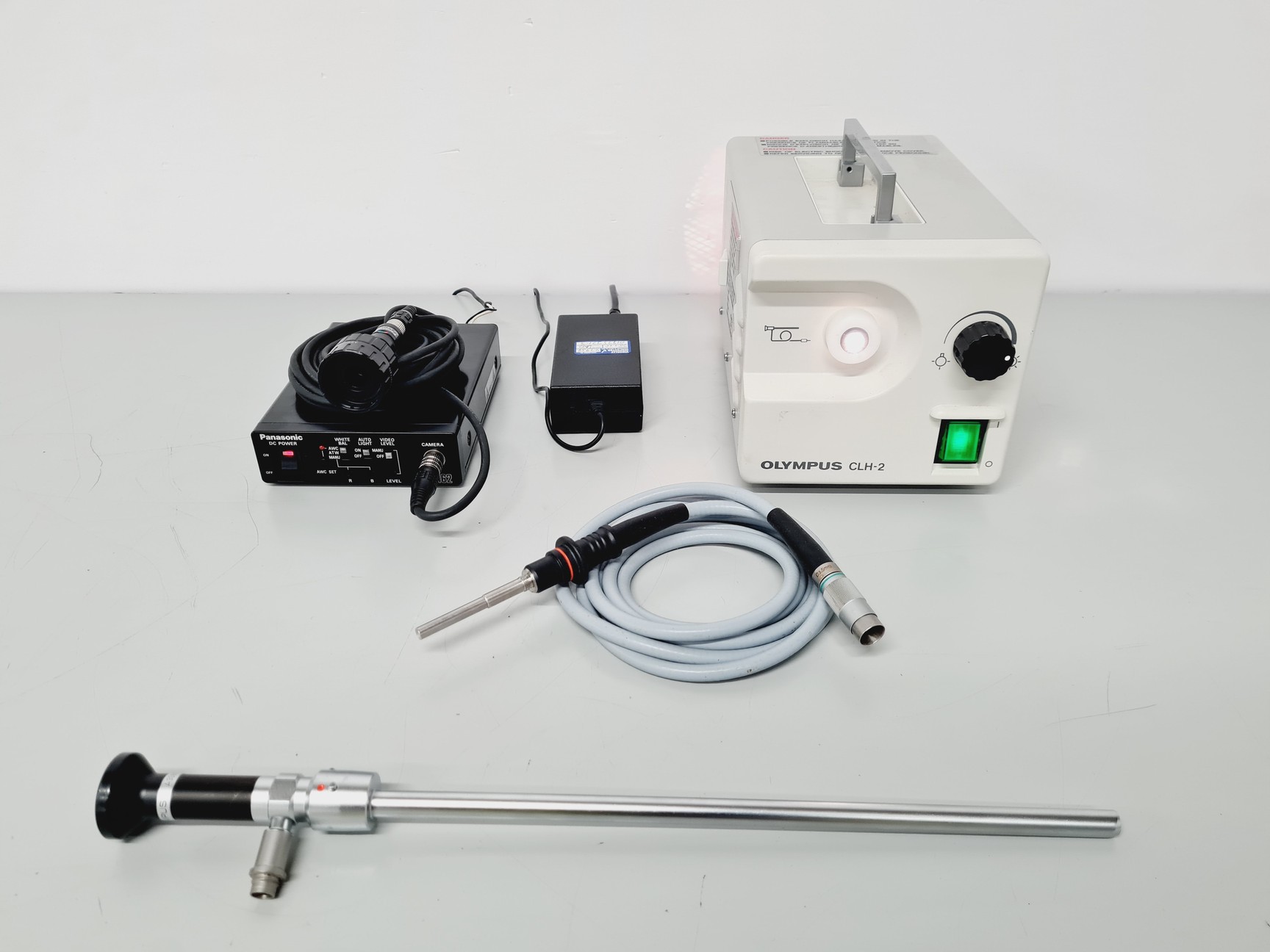 Image of Olympus CLH-2 With Panasonic GP-KS162 Endoscopy Camera System Lab