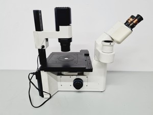 Thumbnail image of Leica Type 090-135.008-000 Inverted Microscope w/ 4 x Objectives 4x/10x/20x Lab