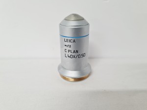 Thumbnail image of Leica Type 090-135.008-000 Inverted Microscope w/ 4 x Objectives 4x/10x/20x Lab
