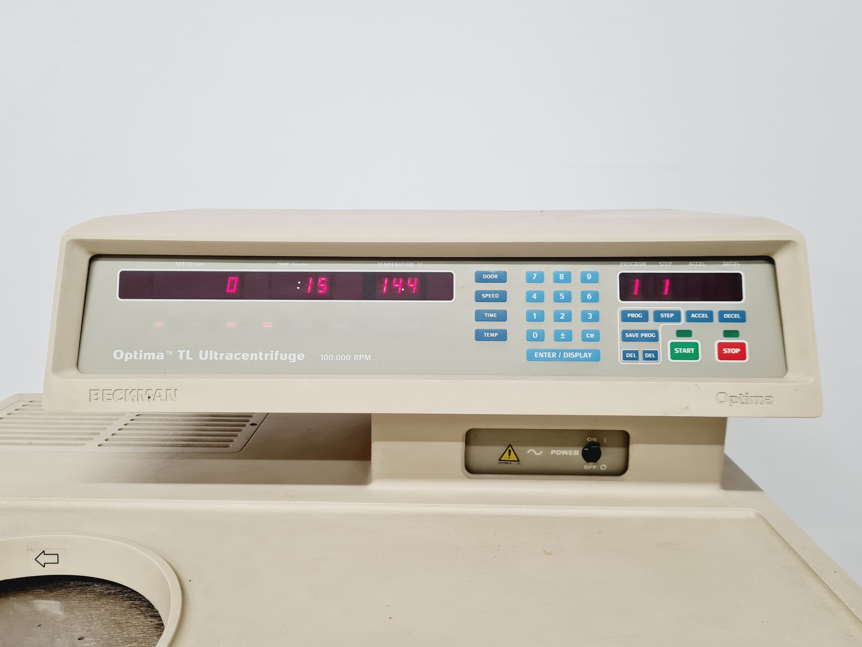 Image of Beckman Optima TL Ultracentrifuge w/ Beckman TLA 100.4 Rotor Spares/Repair 
