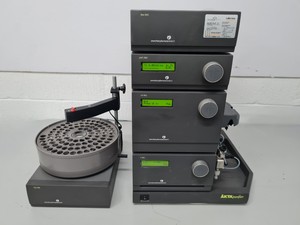 Thumbnail image of AKTA Purifier pH/C-900, UV-900, P-90, Box-900, Frac-900 HPLC System Lab