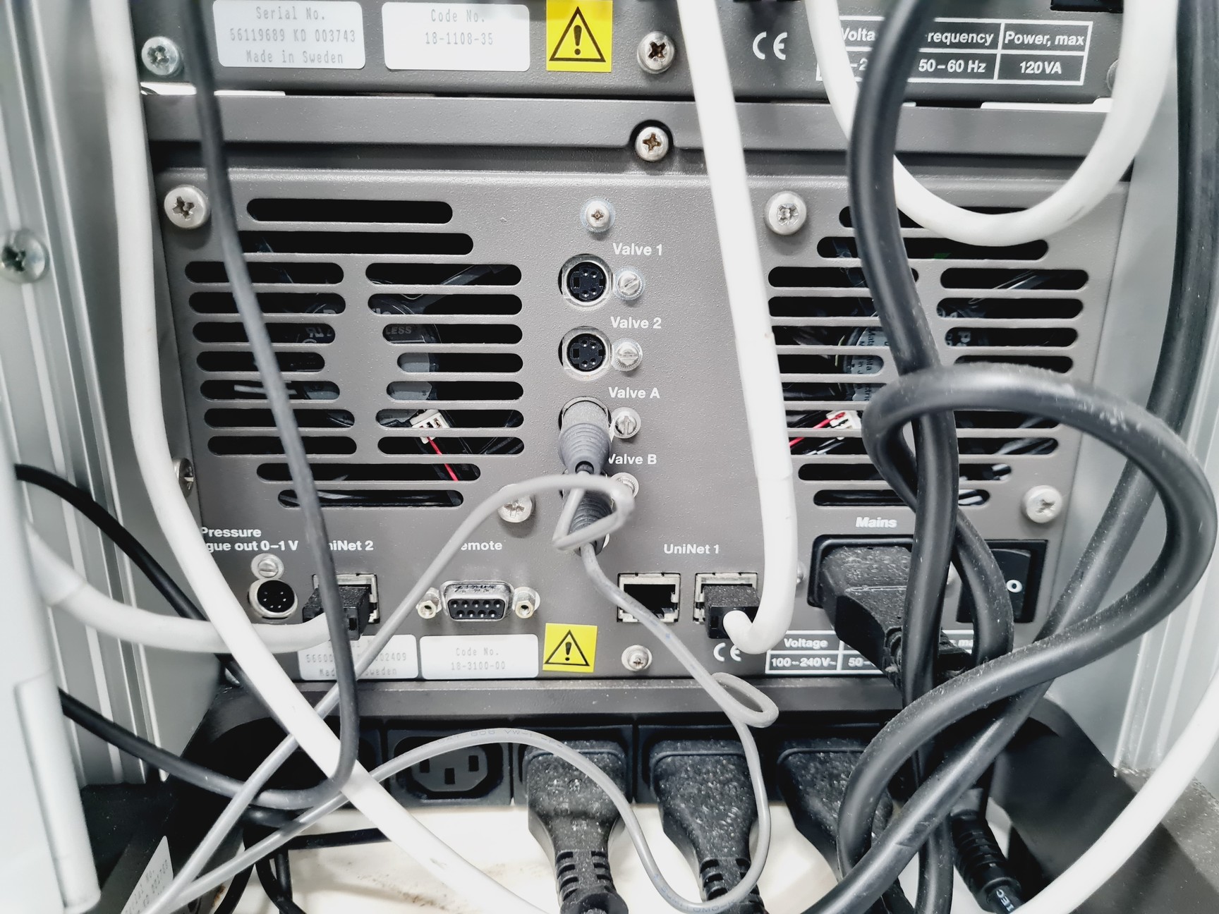 Image of AKTA Purifier pH/C-900, UV-900, P-90, Box-900, Frac-900 HPLC System Lab