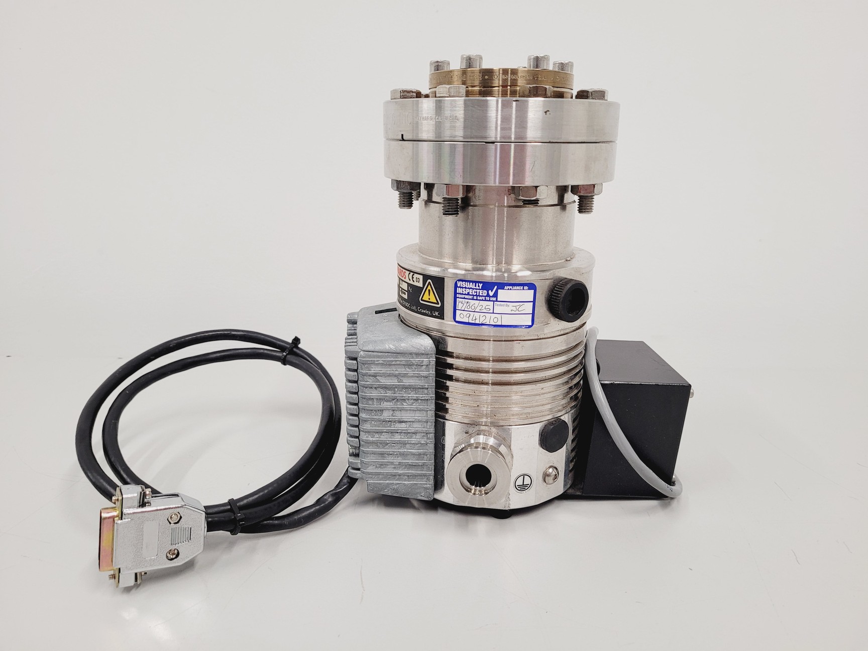 Image of BOC Edwards EXT75DX Turbomolecular Pump with Cooler and 24v Power Supply TMP