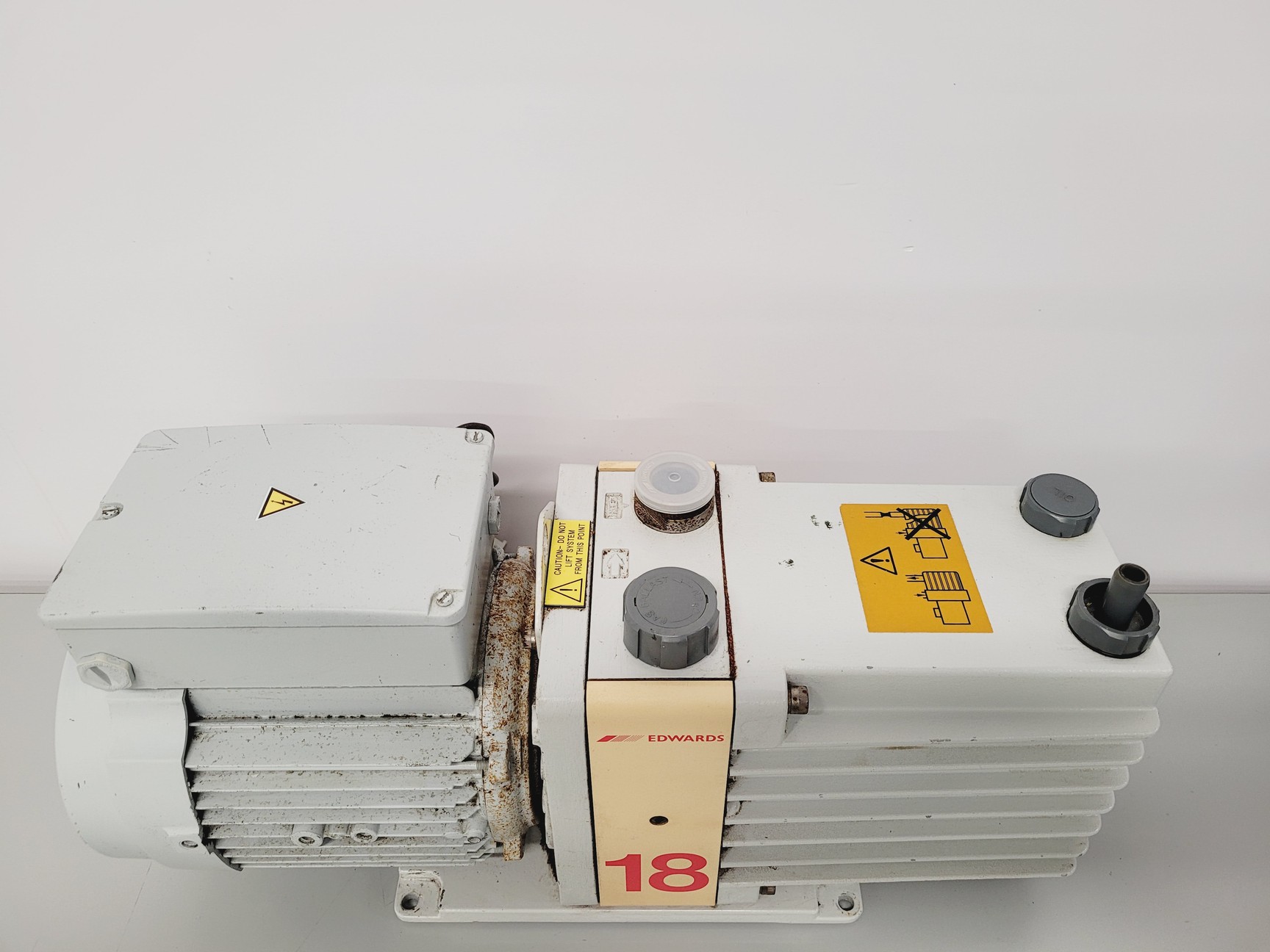 Image of Edwards E2M18 Dual Stage Rotary Vane Vacuum Pump