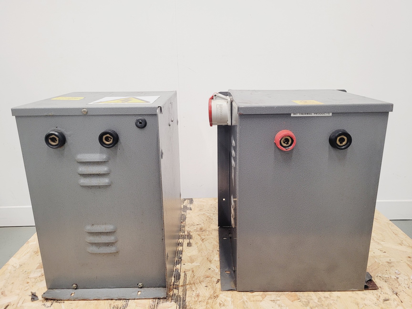 Image of 2 x TMC Transformers Types 91012-2 and 81020-1 Stepdown 230v to 24v