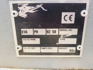 Thumbnail image of Job Lot of Two TMC Transformers Types 91012-2 and 81020-1 Stepdown 230v to 24v