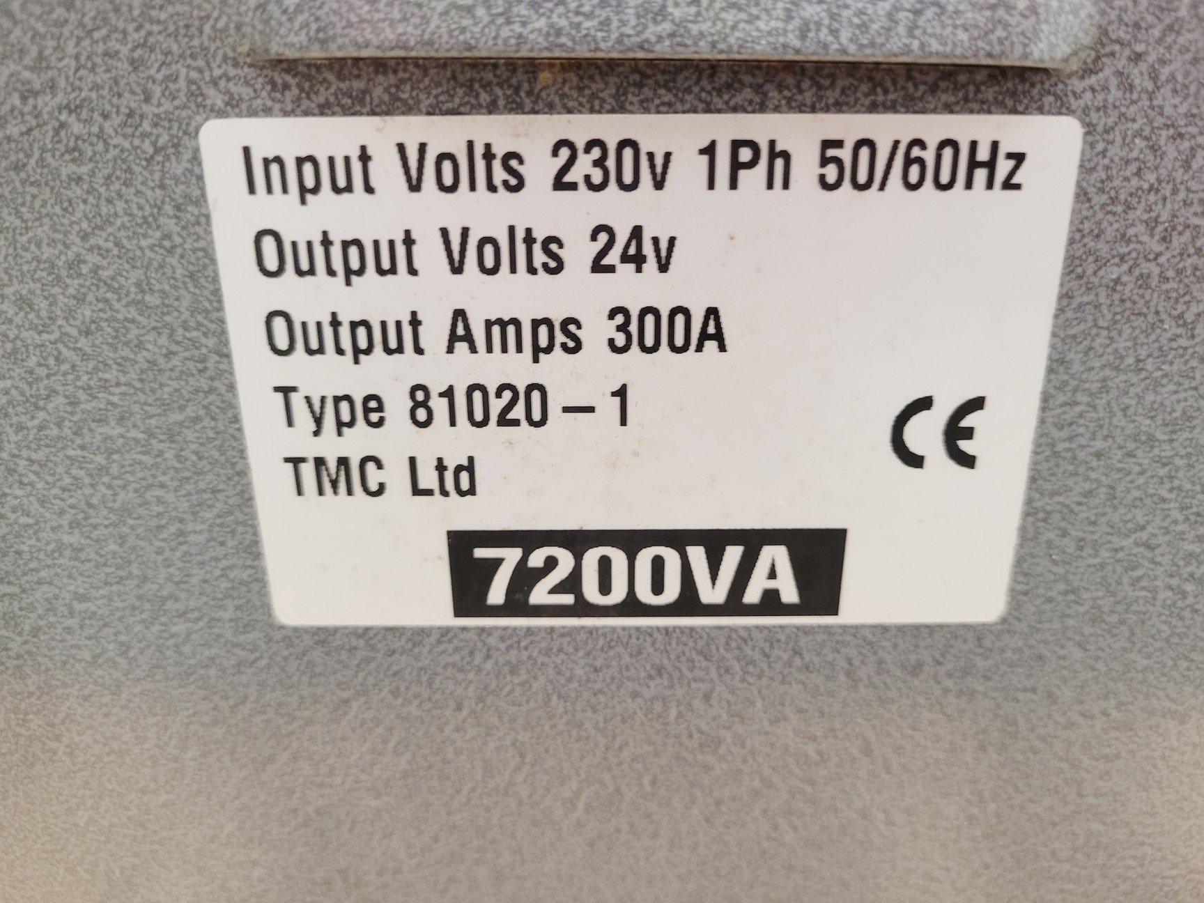 Image of 2 x TMC Transformers Types 91012-2 and 81020-1 Stepdown 230v to 24v