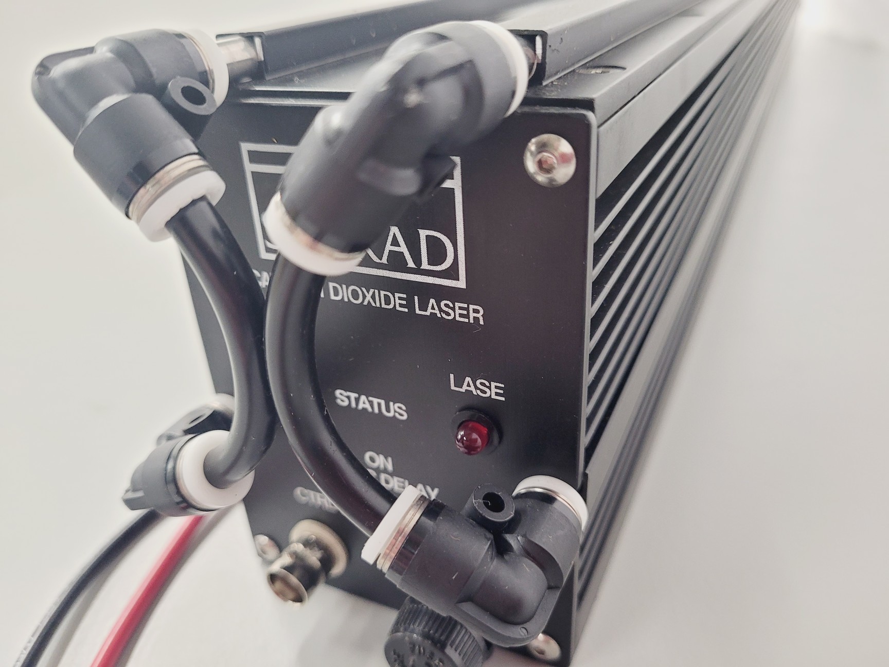 Image of Synrad 48-2SWL CO2 Laser With Mean Well PSP-500-27 Switching Power Supply Lab