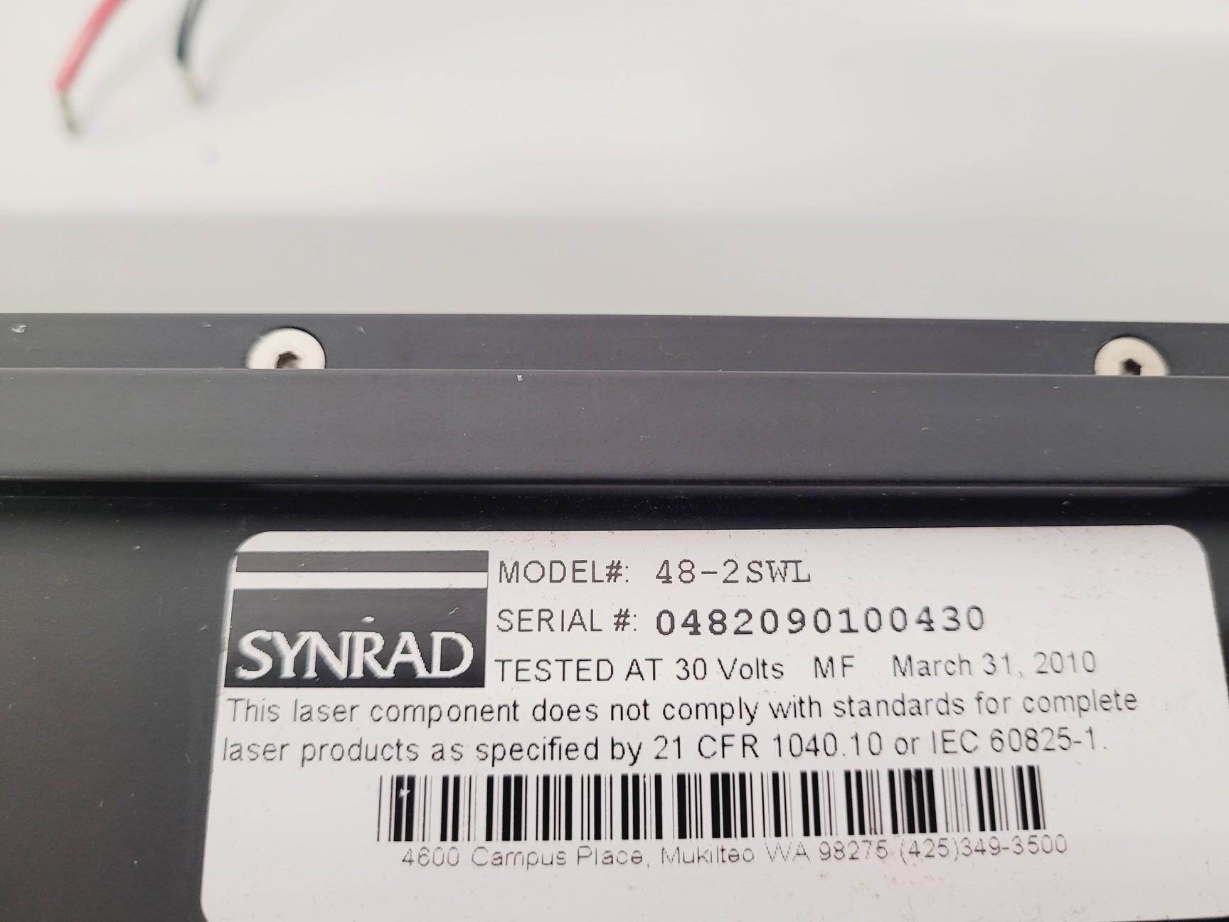 Image of Synrad 48-2SWL CO2 Laser With Mean Well PSP-500-27 Switching Power Supply Lab