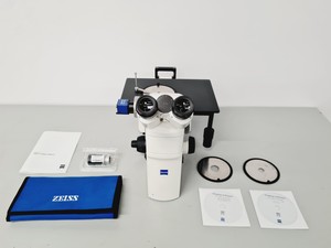 Thumbnail image of Zeiss Axio Vert A1 Microscope w/ 5 x Objectives 5x/10x/20x/50x/100x & Software