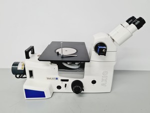Thumbnail image of Zeiss Axio Vert A1 Microscope w/ 5 x Objectives 5x/10x/20x/50x/100x & Software