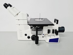 Thumbnail image of Zeiss Axio Vert A1 Microscope w/ 5 x Objectives 5x/10x/20x/50x/100x & Software