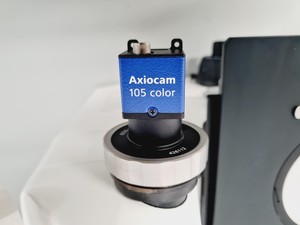 Thumbnail image of Zeiss Axio Vert A1 Microscope w/ 5 x Objectives 5x/10x/20x/50x/100x & Software